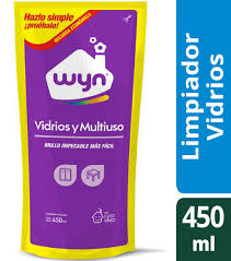 Limpia vidrios WYN 450 ml recarga