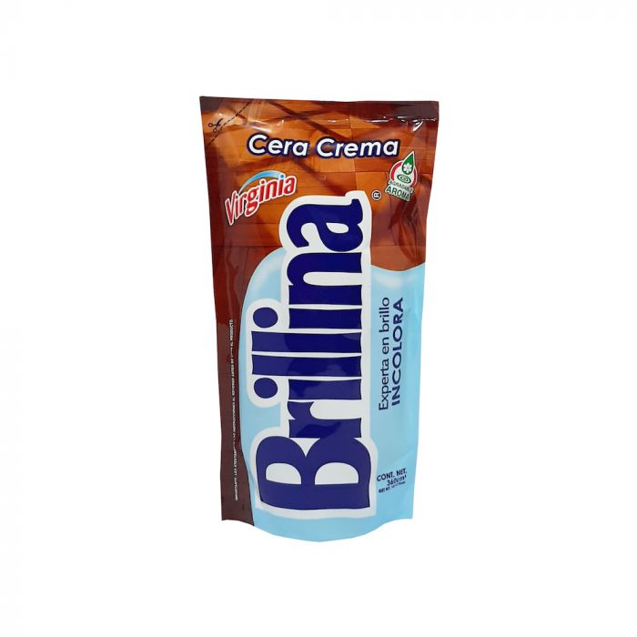 Cera en crema BRILLINA 360ml incolora