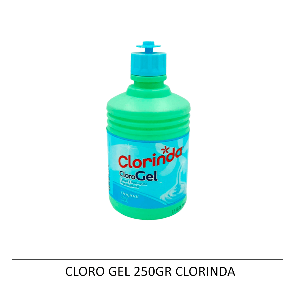 Cloro gel CLORINDA 250 gr tradicional 