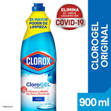 cloro Gel CLOROX original 900 ml