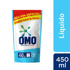 Detergente liquido OMO 450ml tradicional 
