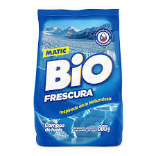detergente polvo BIO FRESCURA campos de hielo 800 gr