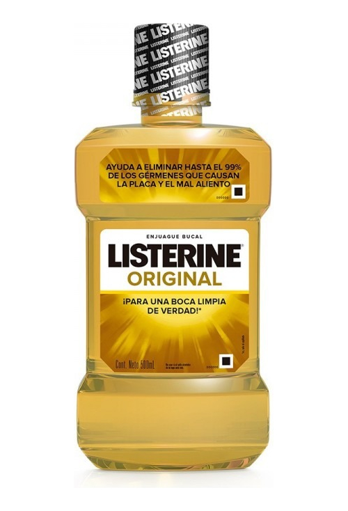 Enjuague bucal LISTERINE 500ml original