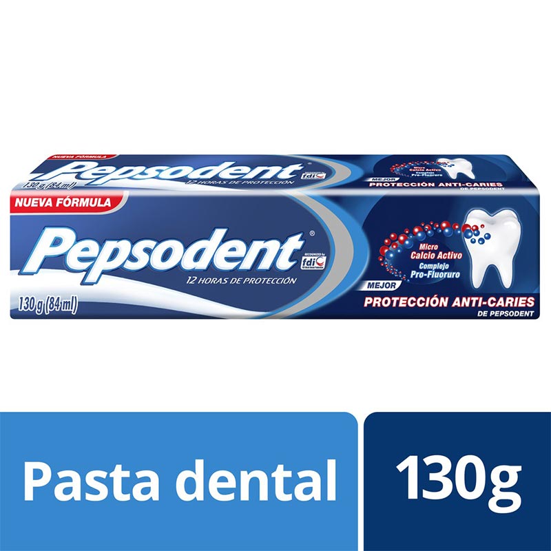 Pasta dental PEPSODENT 130ml anticaries 