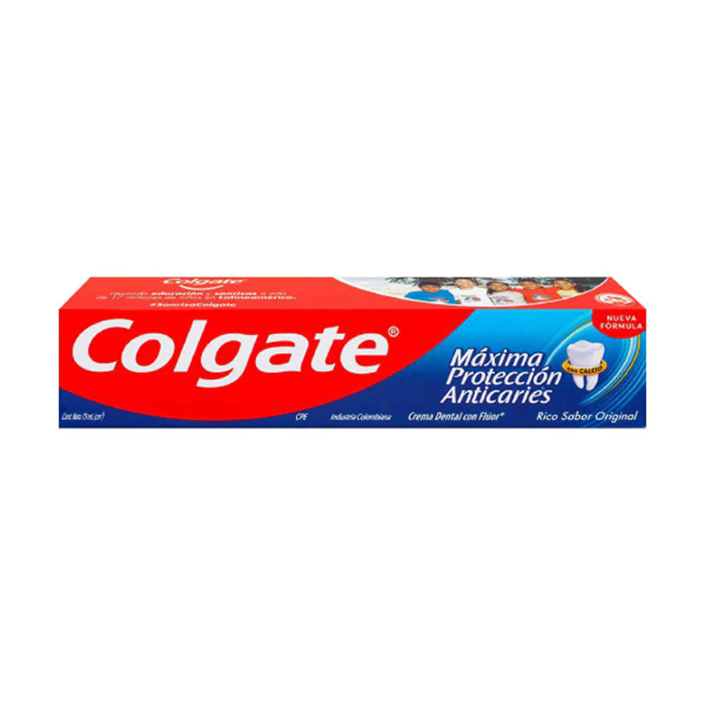 Pasta dental COLGATE 75ml maxima proteccion anticaries