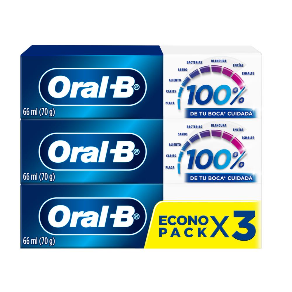 Pasta dental ORAL-B menta fresca 3x70 gr