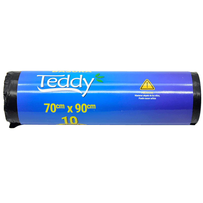 Bolsa basura TEDDY 10u 70x90