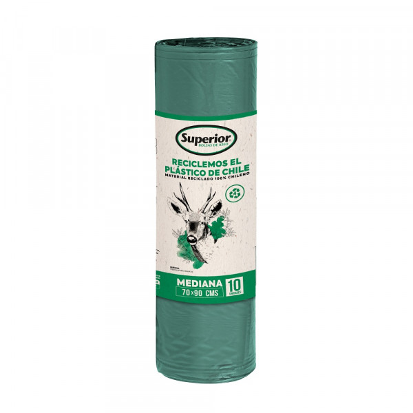 Bolsa basura SUPERIOR 10u 70x90