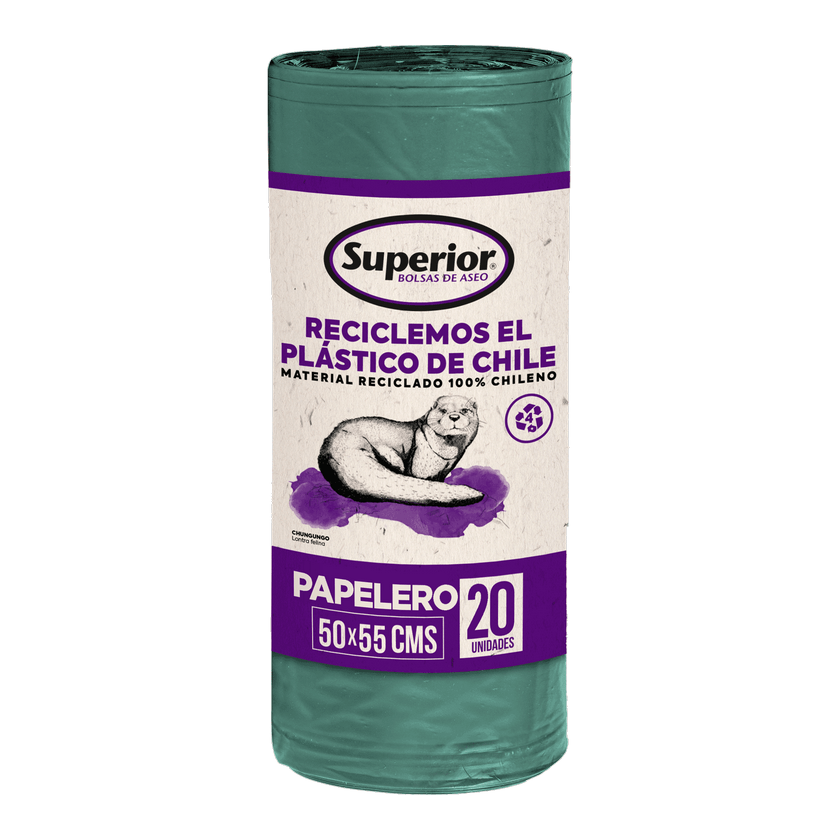 Bolsa basura SUPERIOR 20u 50X55