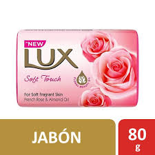 Jabon barra LUX rosa 80 gr