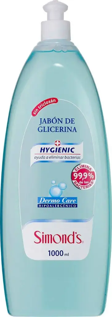 Jabon SIMONDS 1000ml glicerina hipoalergenico