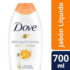 jabon crema DOVE mandarina 700 ML