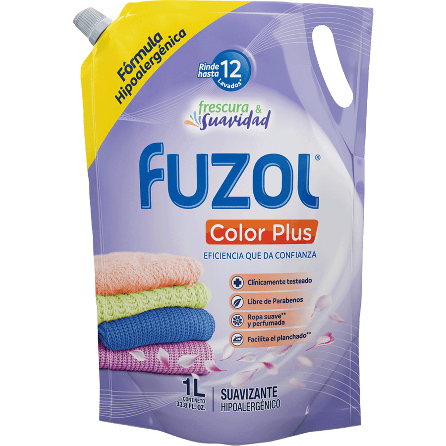 Suavizante FUZOL 1lt color plus