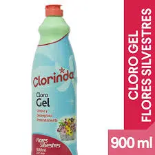 Cloro gel CLORINDA 900 ml flores silvestre