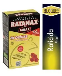 Raticida RATANAX bloque 100 gr