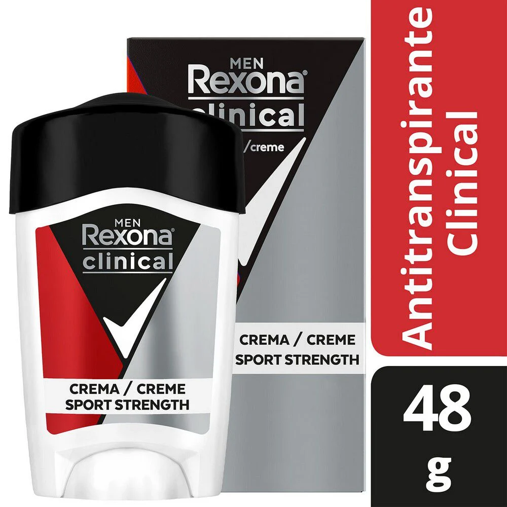 Desodorante REXONA Men barra 48g Clinical sport