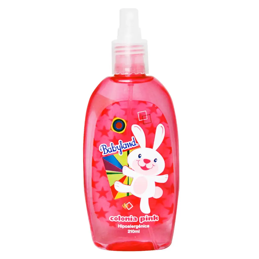 Colonia BABYLAND 210ml fucsia pink