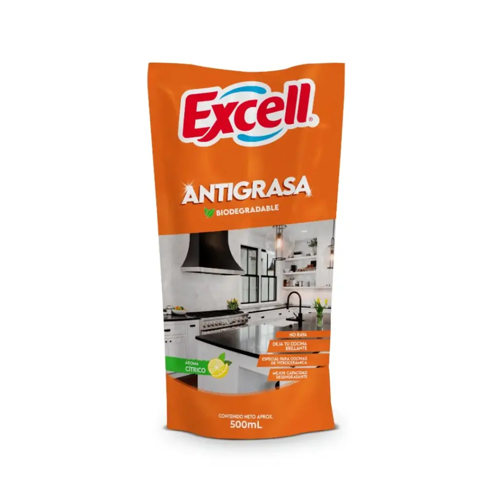 Antigrasa EXCELL 500ml recarga 