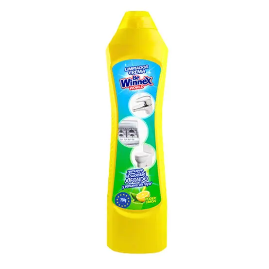 Limpiador crema WINNEX 750gr limon