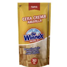 Cera en crema WINNEX 360cc amarilla