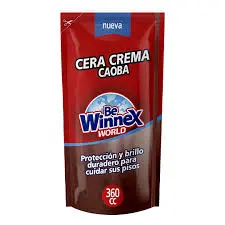 Cera en crema WINNEX 360cc caoba