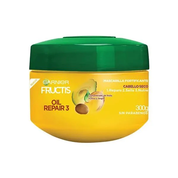 Mascarilla FRUCTIS 300gr recarga nutritiva