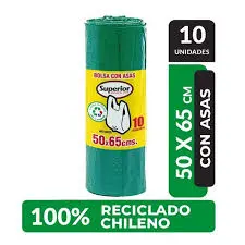 Bolsa basura SUPERIOR 10u 50X65 