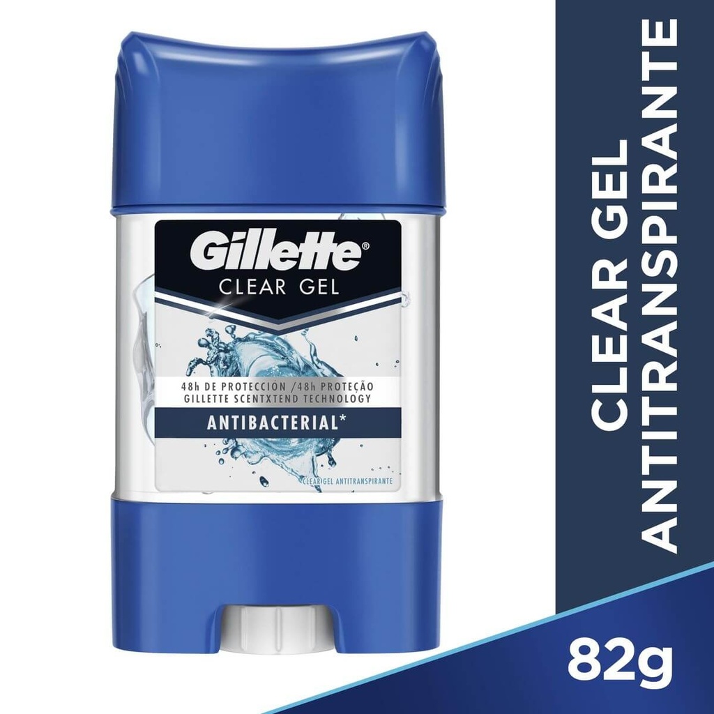 Desodorante Gel GILLETTE 82g antibacterial