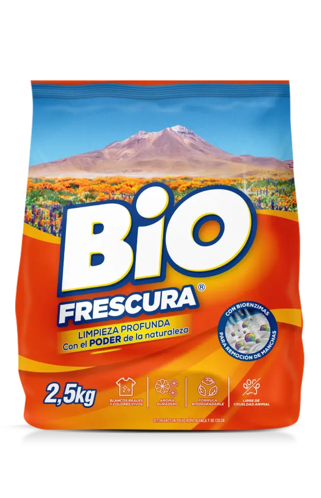 Detergente BIO FRESCURA 2.5kg desierto florido