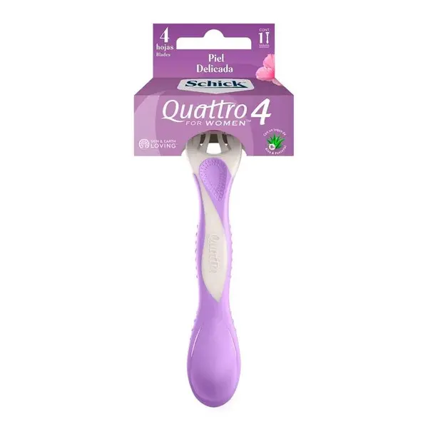 Maquina SCHICK Femenina 4 Hojas