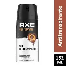 Desodorante AXE 152ml Dark Temptation Antitranspirante 72hrs (spray)