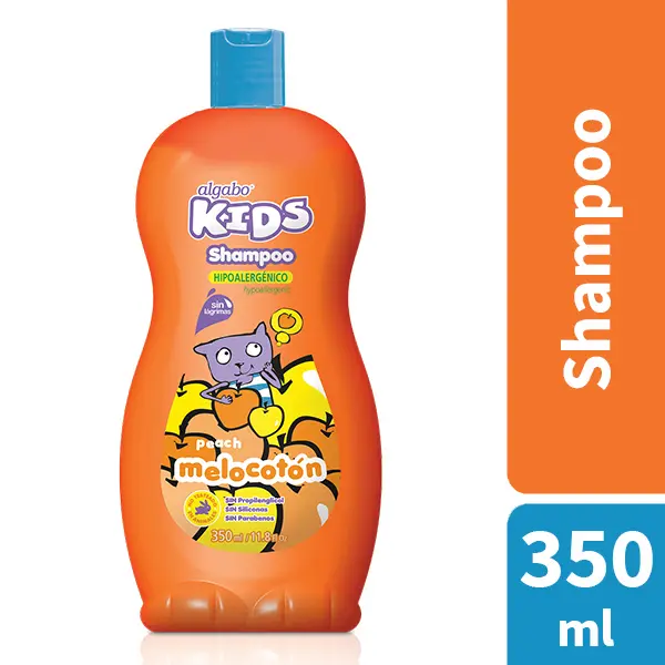 Shampoo ALGABO kids 350ml melocoton