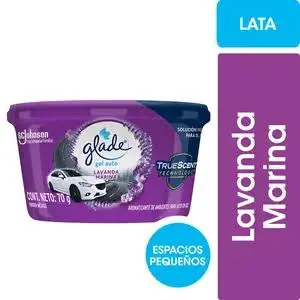 Aromatizante en Gel GLADE 70gr Lavanda