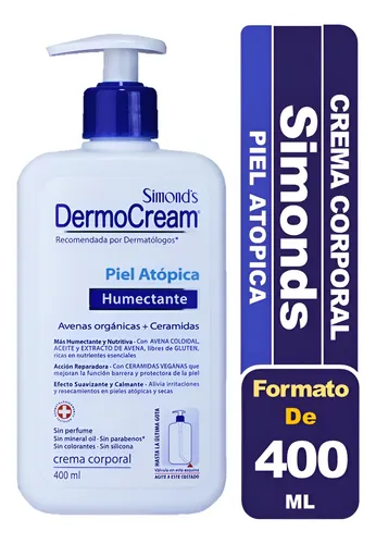 Crema SIMONDS dermo 400ml piel atopica