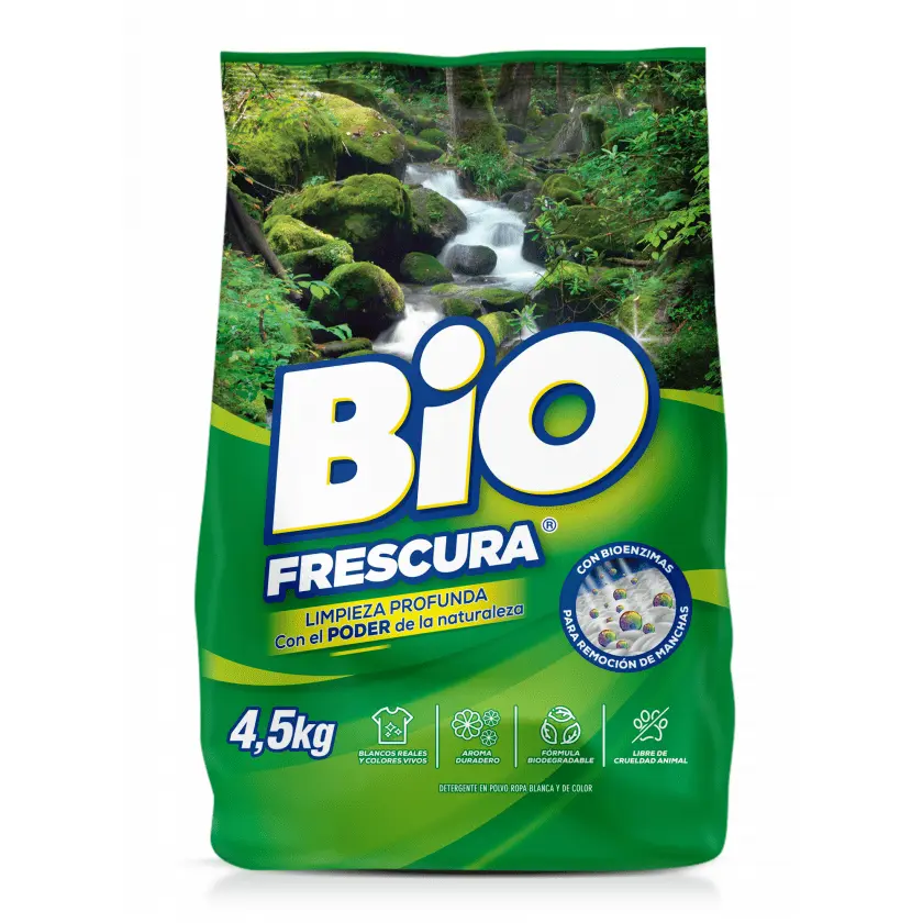 Detergente BIO FRESCURA 4.5kg bosque nativo