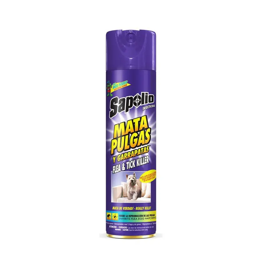 Insecticida SAPOLIO 360ml pulgas y garrapatas