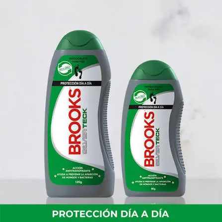 Pack Talco BROOKS 120gr + BROOKS 80gr silver tech
