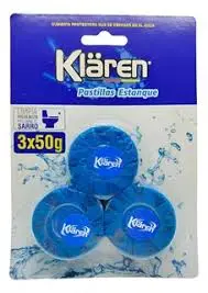 Pastilla Estanque KLAREN 3x50gr 