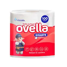Toalla papel OVELLA 100m hoja simple Gigante