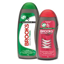 Pack talco BROOKS silver teck + zapatillas