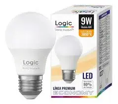 Ampolleta LOGIC 9W luz calida