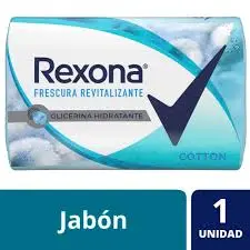 Jabon barra REXONA 125g cotton
