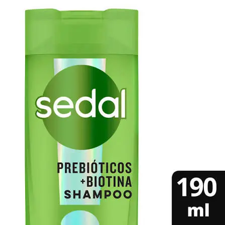 Shampoo SEDAL 190ml prebioticos + biotina