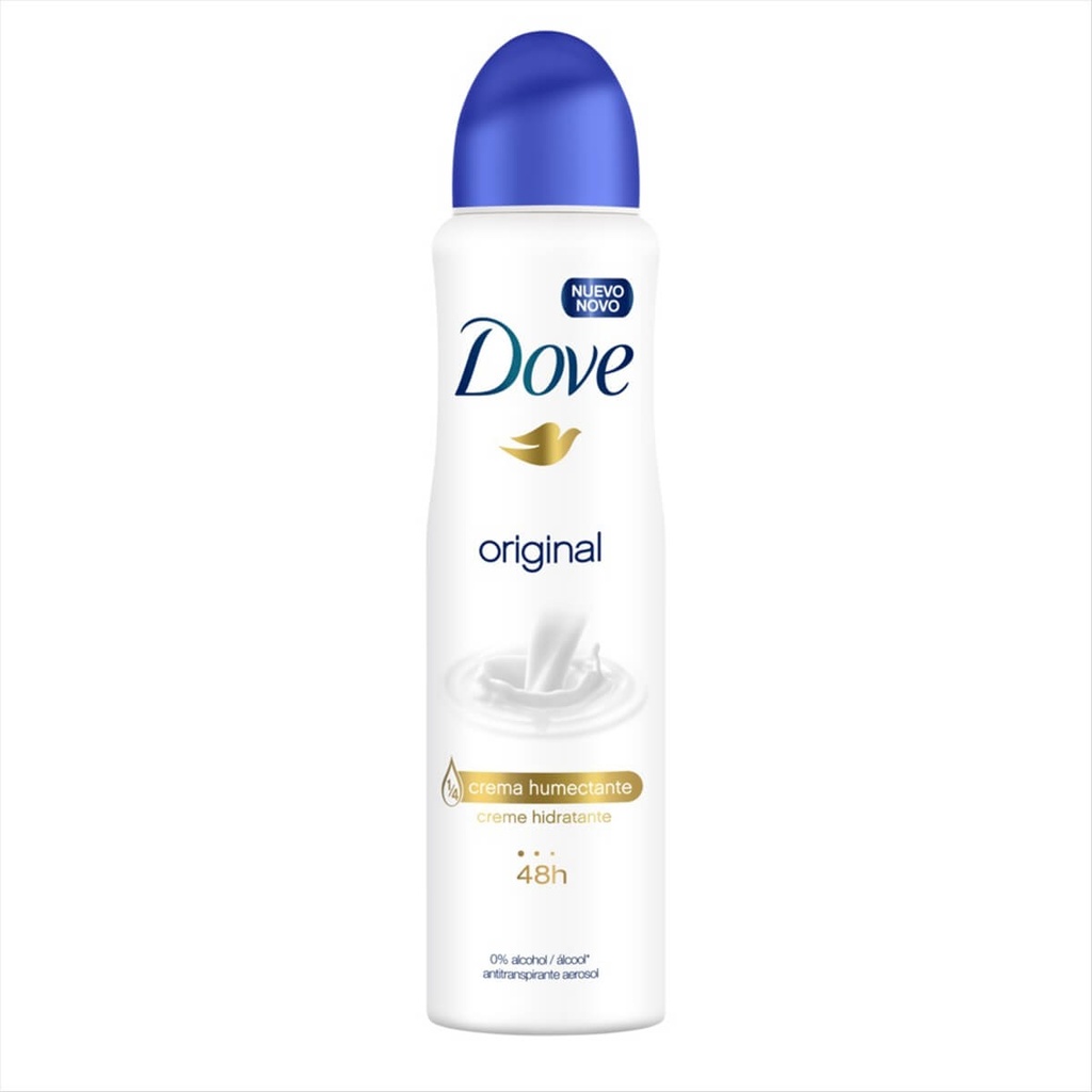 Desodorante DOVE aerosol 150ml original serum