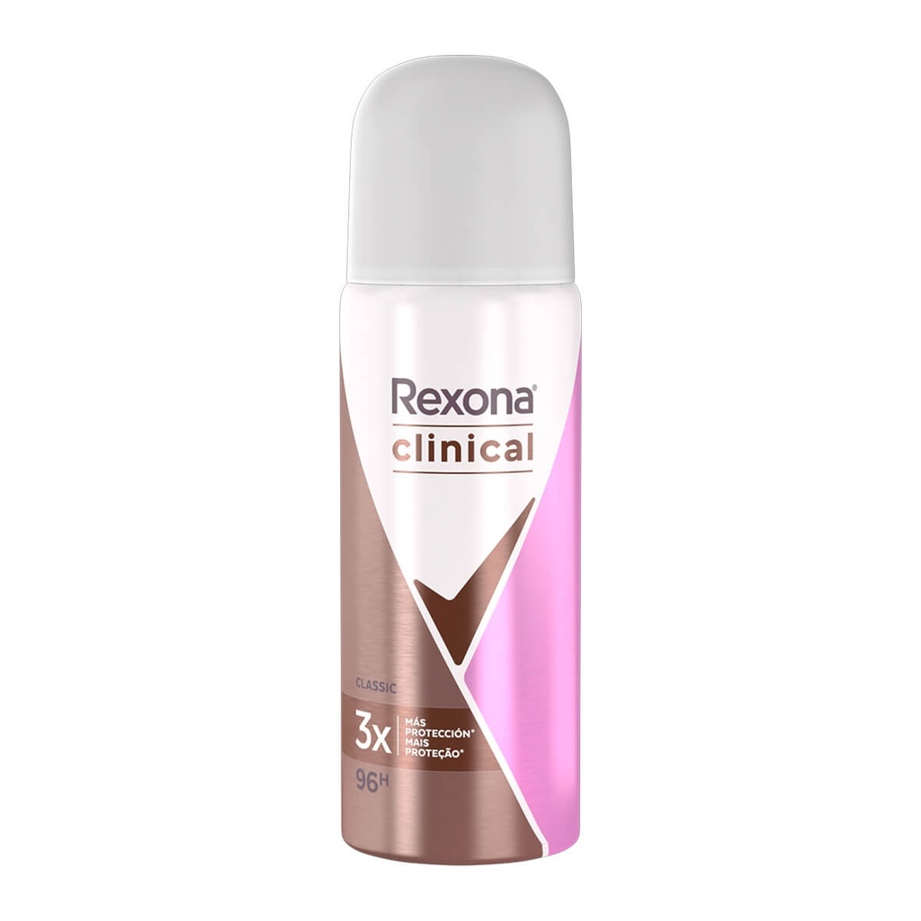 Desodorante Antitranspirante Aerosol Rexona Clinical Classic 55ml
