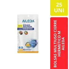 Bolsa hermetica AILEDA 25u talla m