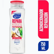 Acondicionador frasco BALLERINA 750ml repara hidrata aceite coco y almendras