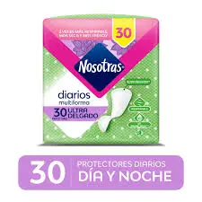 Protector diario NOSOTRAS 30u ultra delgado extra suave
