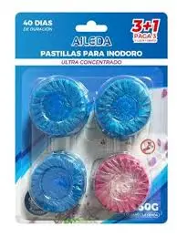 Pastilla inodoro AILEDA 4x50g