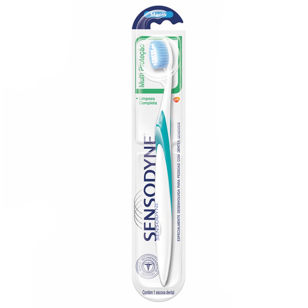 Cepillo dental SENSODYNE suave multiproteccion